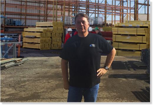 Randy O'Connor Directs Pallet Racking Crew